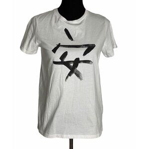 Charlie Holiday Womens Love Regular‎ Tee Crew Neck Comfort Basic T Shirt SZ S